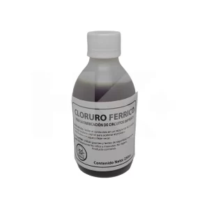 ACIDO CORROSIVO PARA CTO. IMPRESO 250 CC.(PERCLORURO FERRICO)