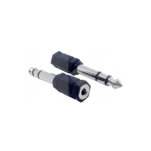 ADAPTADOR 3.5MM/H ST A 6.3MM/M ST. PLASTICO