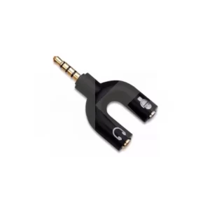 ADAPTADOR 3.5MM/H X 2 A 3.5MM/M 4 CONTACTOS
