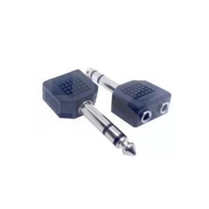 ADAPTADOR 3.5MM/H ST. X 2 A 6.3MM/M ST.